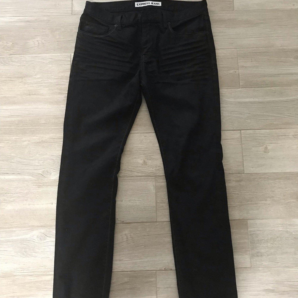 Men's Express Black Jeans slim